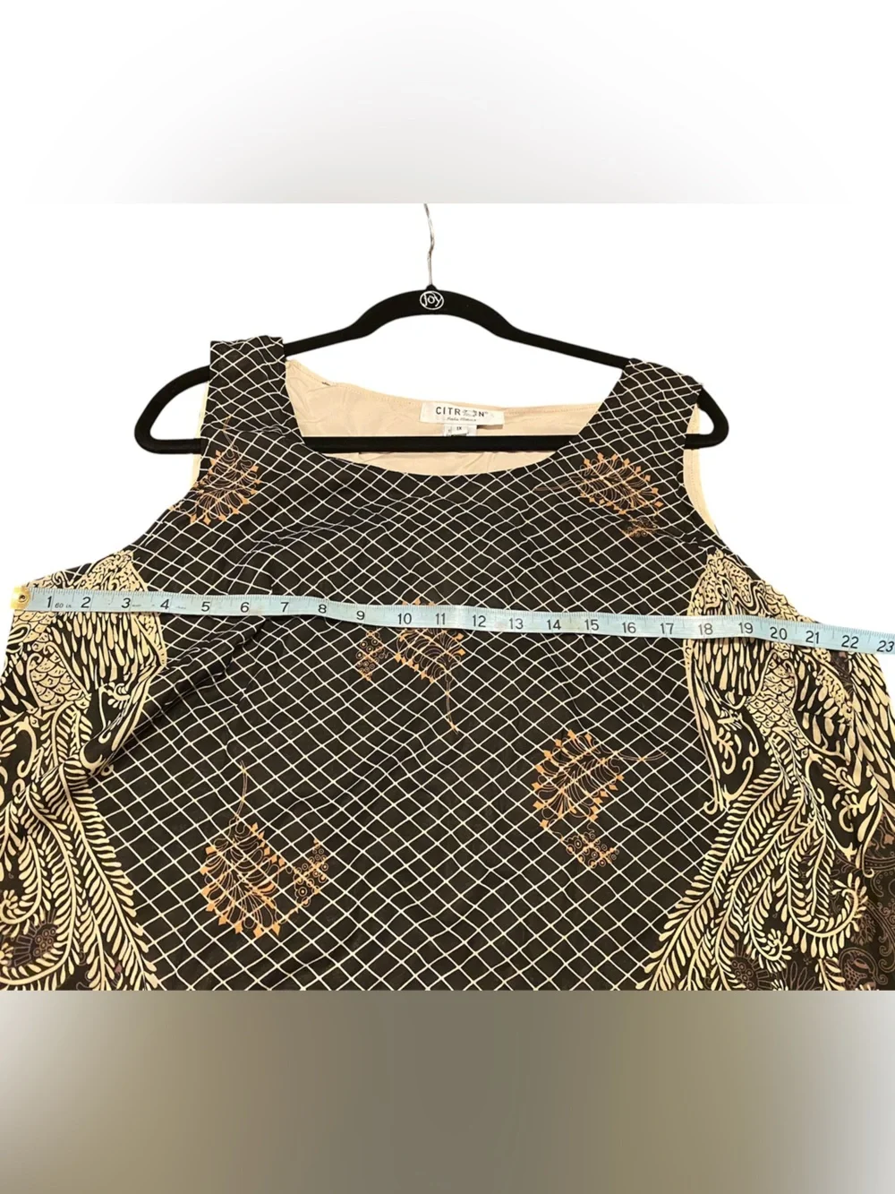 Citron~Santa Monica 
Silk Tunic Tank Top
Size 1X
NWOT - Picture 9 of 10